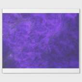 Amethyst Lila Velvet Wrapping Paper Geschenkpapier (Flach)