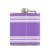 Amethyst Lila Whisky Team Jersey Name Flachmann (Rückseite)