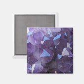 Amethyst Magnet (Vorderseite/Rückseite)