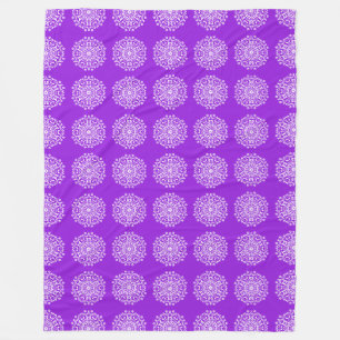 Amethyst Mandala Fleecedecke
