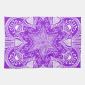 Amethyst Mandala Handtuch (Horizontal)