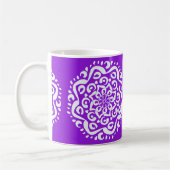 Amethyst Mandala Kaffeetasse (Links)