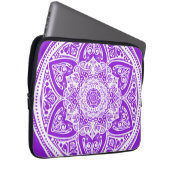 Amethyst Mandala Laptopschutzhülle (Vorne Rechts)
