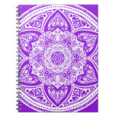 Amethyst Mandala Notizblock (Vorderseite)