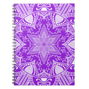 Amethyst Mandala Notizblock