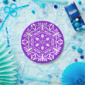 Amethyst Mandala Pappteller (Party)