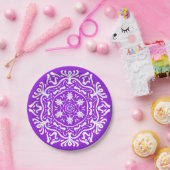 Amethyst Mandala Pappteller (Party)