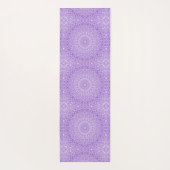 Amethyst Mandala Pattern Design Yogamatte (Rückseite)