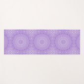 Amethyst Mandala Pattern Design Yogamatte (Vorderseite (Horizontal))