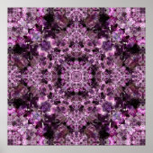 Amethyst Mandala Poster (Vorne)