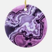 Amethyst Marmor 2 Keramikornament (Hinten)