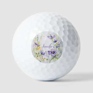 Amethyst Meadow Empfindlichkeit von Blume im Wildf Golfball
