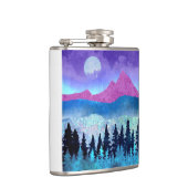 Amethyst Mist Mountains Flachmann (Rechts)