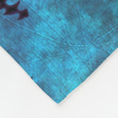 Amethyst Mist Mountains Fleecedecke (Ecke)