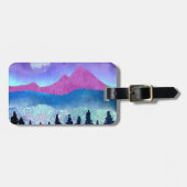 Amethyst Mist Mountains Gepäckanhänger (Vorderseite horizontal)