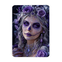 Amethyst-Mond-Calavera – Lila Tag der Toten