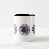 Amethyst Mond Zweifarbige Tasse (Mittel)