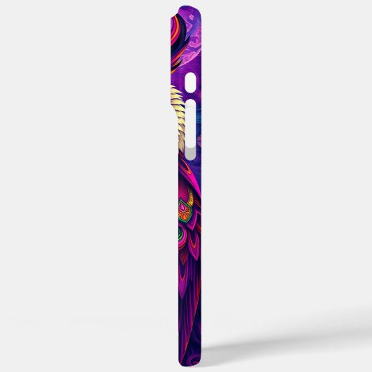 Amethyst Mystic Owl Case-Mate iPhone Hülle (Rückseite / Links)