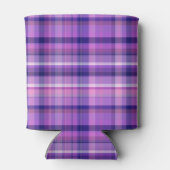 Amethyst Navy Blue Cotton Candy Pink Madras Dosenkühler (Rückseite)