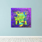 "Amethyst Opening" von Paul Buică Leinwanddruck (Insitu (Holzboden))