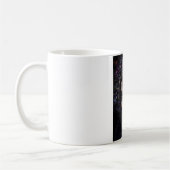 Amethyst-Orchidee Calavera – Gotischer Zuckerschäd Kaffeetasse (Links)