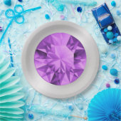 Amethyst Paper-Teller Pappteller (Party)