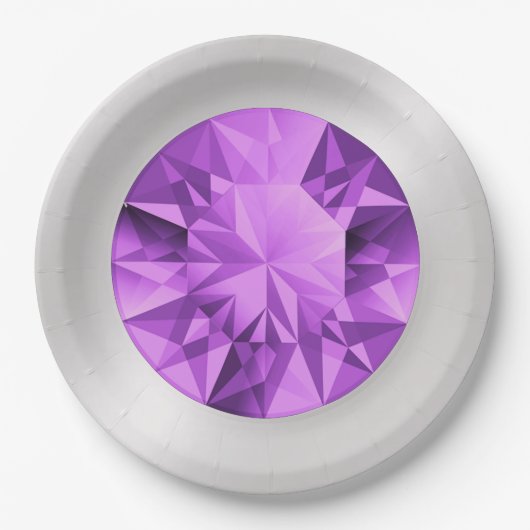 Amethyst Paper-Teller Pappteller (Vorderseite)