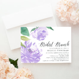 Amethyst Peony | Einladung von Bridal Brunch