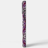 Amethyst Pink Kaleidoscope Mandala Pattern Case-Mate iPhone Hülle (Rückseite / Links)