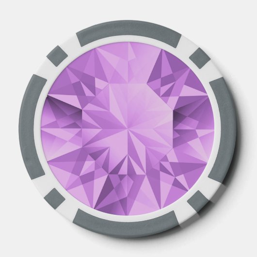Amethyst Pokerchips (Rückseite)