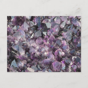 Amethyst Postcard Postkarte