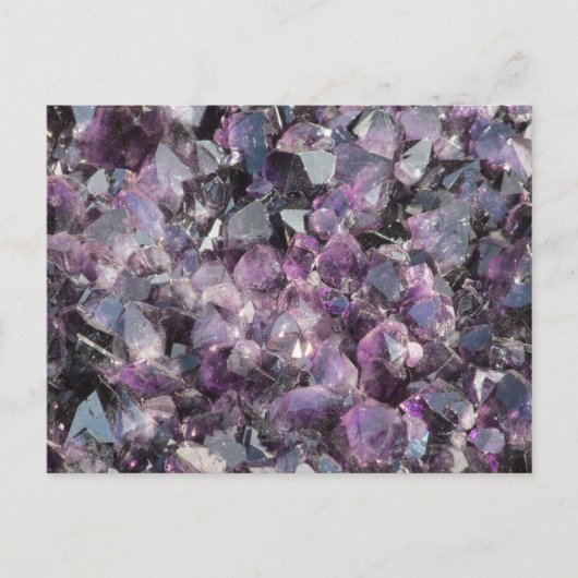 Amethyst Postcard Postkarte (Vorderseite)
