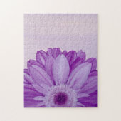 Amethyst Purple Gerbera Daisy Flower Puzzle (Vertikal)