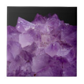 Amethyst Raw Stones Fliese (Vorderseite)
