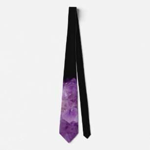 Amethyst Raw Stones Krawatte
