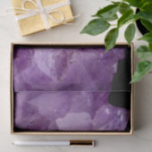 Amethyst Raw Stones Seidenpapier (Geschenk)