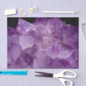 Amethyst Raw Stones Seidenpapier (Handwerk)