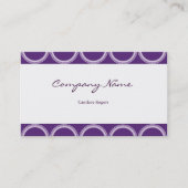 Amethyst Rivets Business Card Visitenkarte (Vorderseite)