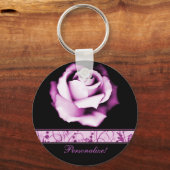 Amethyst Rose Schlüsselanhänger (Vorderseite)