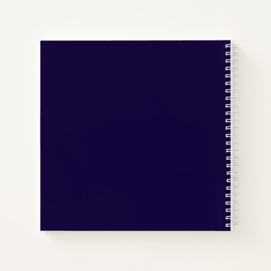 Amethyst Rose Spiral Notebook Notizblock (Rückseite)
