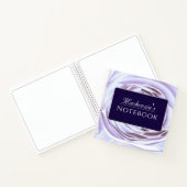 Amethyst Rose Spiral Notebook Notizblock (Innenseite)
