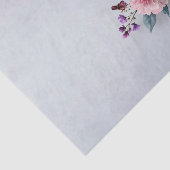 Amethyst-Rosengarten-Sträußchen-Dekupage Seidenpapier (Ausschnitt)