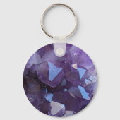 Amethyst Schlüsselanhänger (Rückseite)