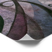 Amethyst Sea Mermaid Poster Print by Molly (Ecke)