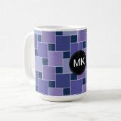 Amethyst Square Kaffeetasse (Vorderseite Links)