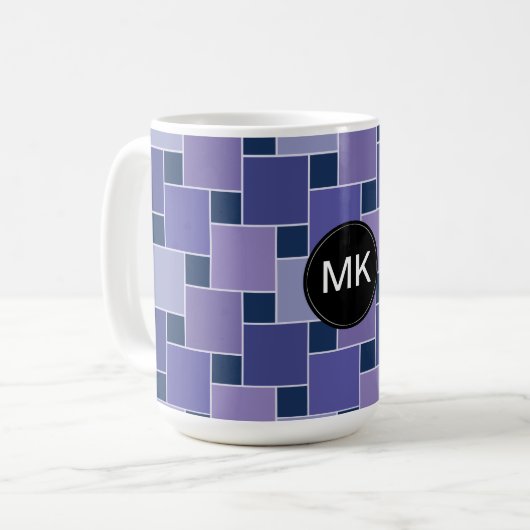 Amethyst Square Kaffeetasse (Vorderseite Links)