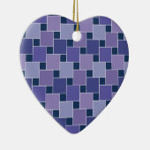Amethyst Square Keramikornament (Rechts)