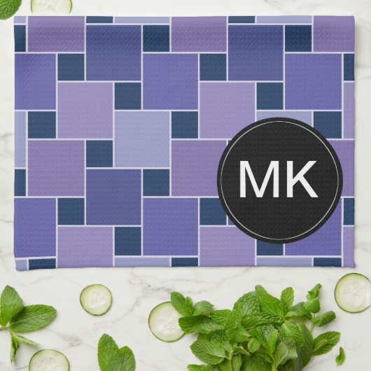 Amethyst Square Küchentuch (Gefaltet)