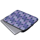 Amethyst Square Laptopschutzhülle (Vorne Knopf)