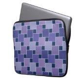 Amethyst Square Laptopschutzhülle (Vorderseite Links)